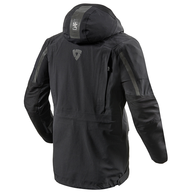Revit Smock Blackwater Schwarze Motorradjacke Ausverkauf