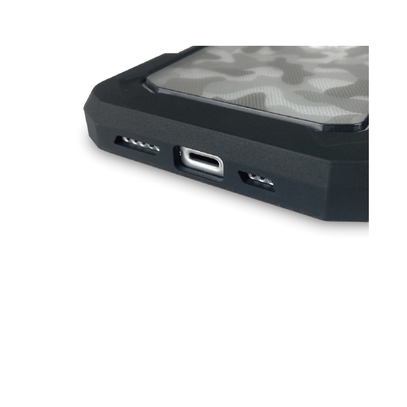 Handyhülle mit Halter CUBE X-Guard für Apple iPhone 12 Mini camo Ausverkauf