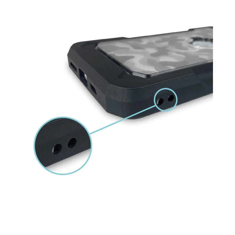 Handyhülle mit Halter CUBE X-Guard für Apple iPhone 12 Mini camo Ausverkauf