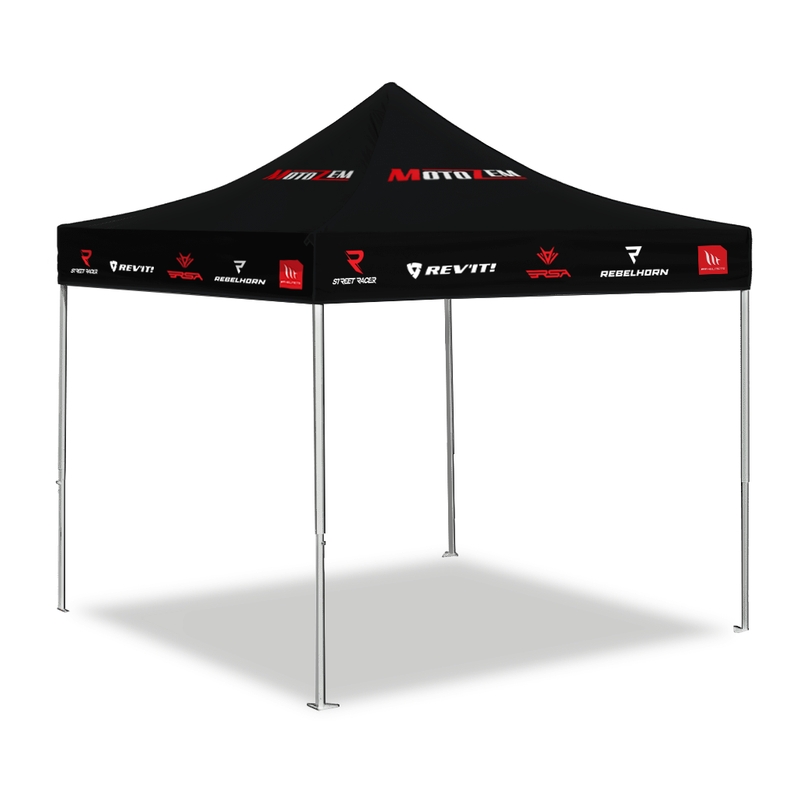 MotoZem Marken-Rennzelt