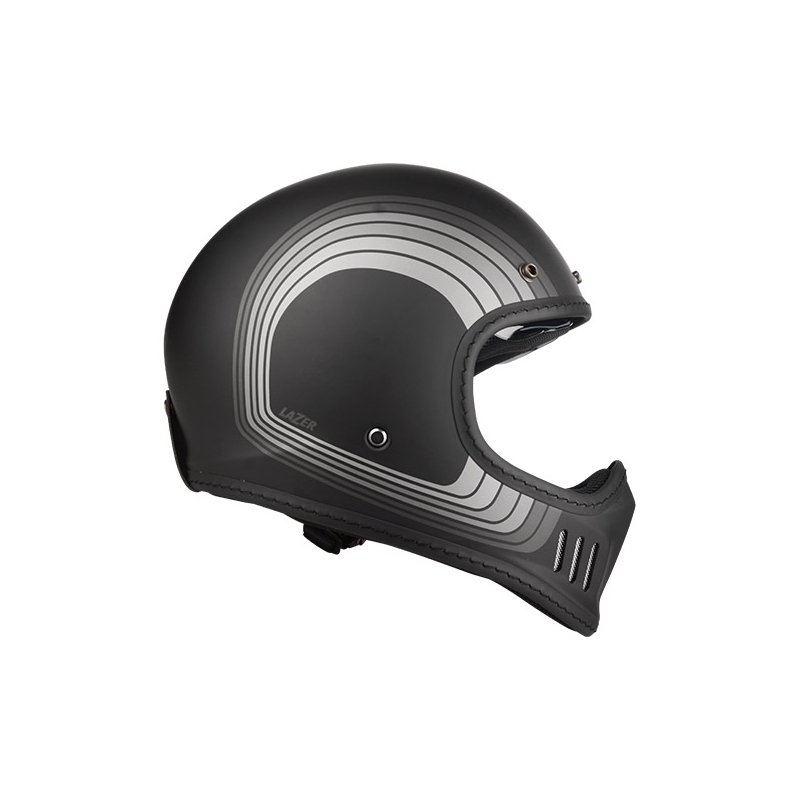 Motorradhelm Lazer Cross TT Line schwarz-grau Ausverkauf