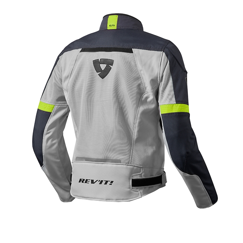 Moto Jacke Revit Airwave 2 silber-fluo gelb Ausverkauf