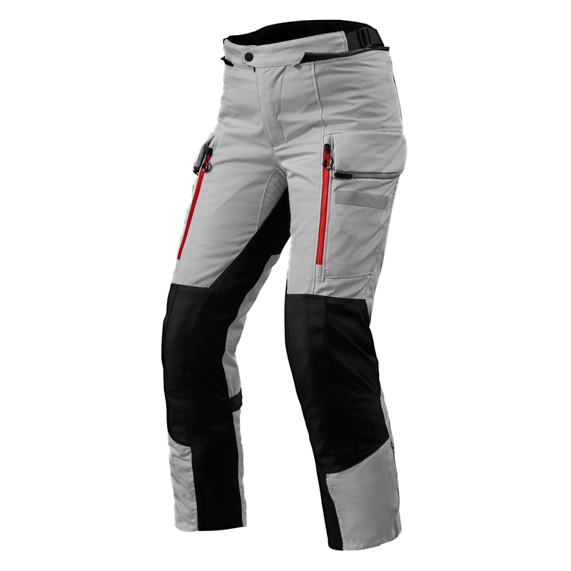 Damen Revit Sand 4 H2O Motorradhosen Silber und Schwarz Cropped Ausverkauf