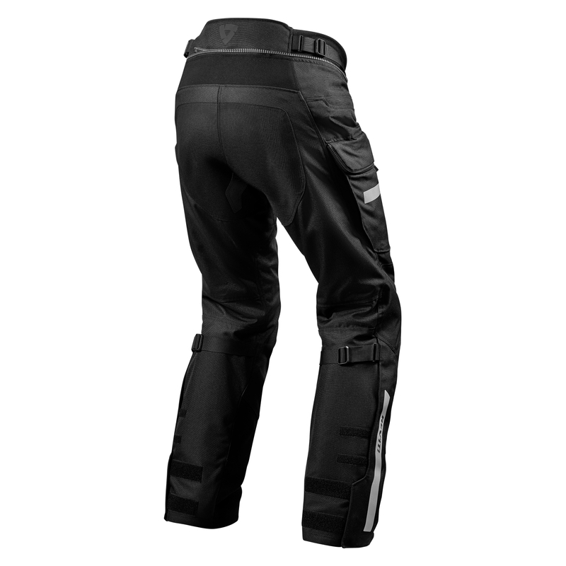 Revit Sand 4 H2O Motorradhose schwarz verlängert Ausverkauf