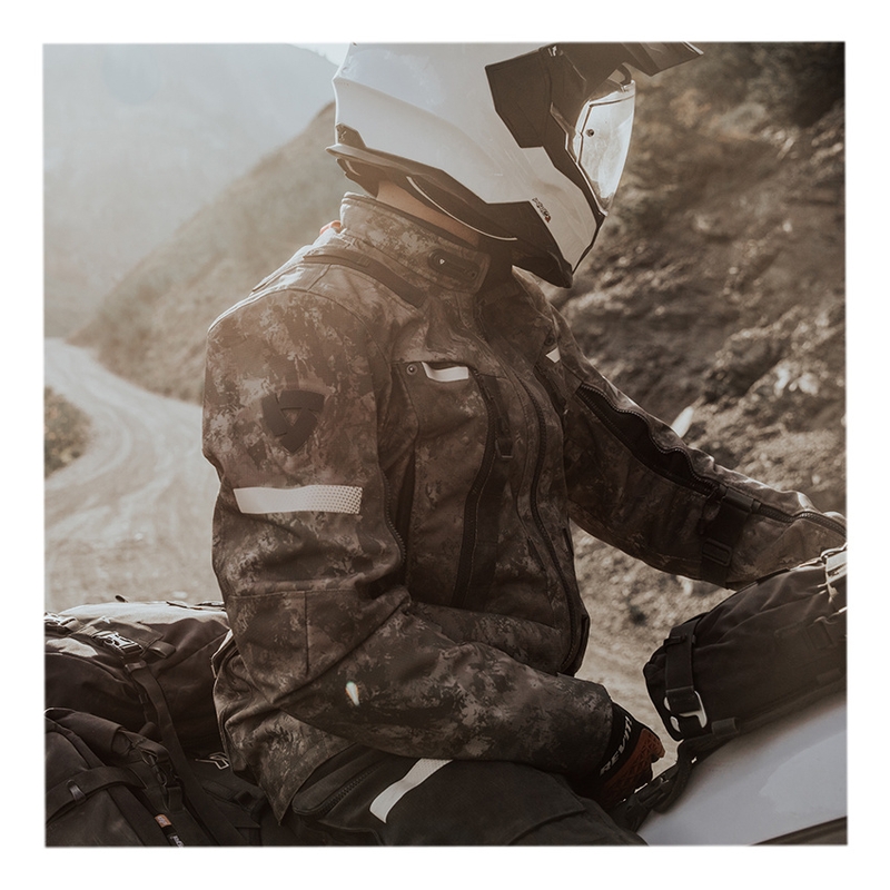 Motorradjacke Revit Sand 4 H2O braun Ausverkauf