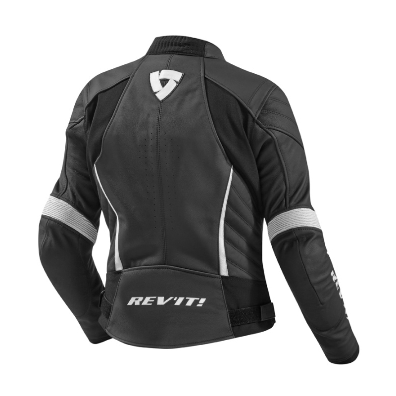 Moto Women's Revit Xena Black and White Jacket Ausverkauf