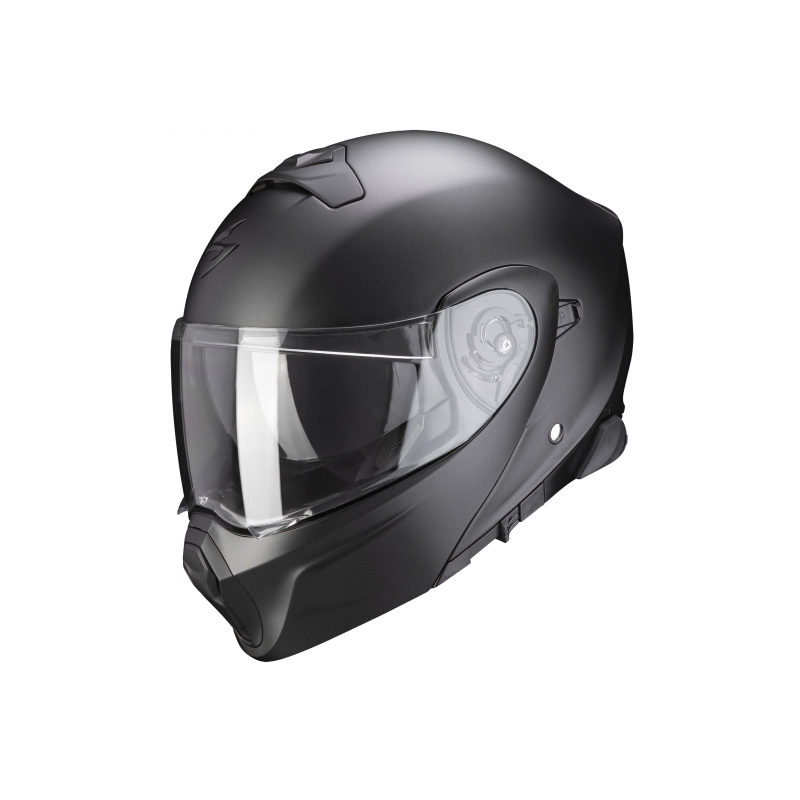 Klapphelm Scorpion EXO-930 Smart Solid perlschwarz matt