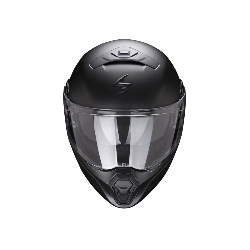 Klapphelm Scorpion EXO-930 Smart Solid perlschwarz matt