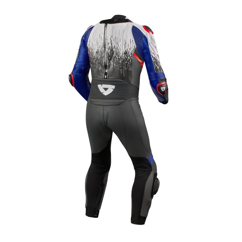 Einteiliger Jumpsuit Revit Quantum 2 schwarz-weiß-blau Ausverkauf