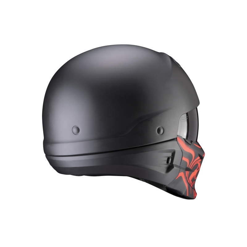 Helm Skorpion EXO-COMBAT EVO Samurai schwarz-rot