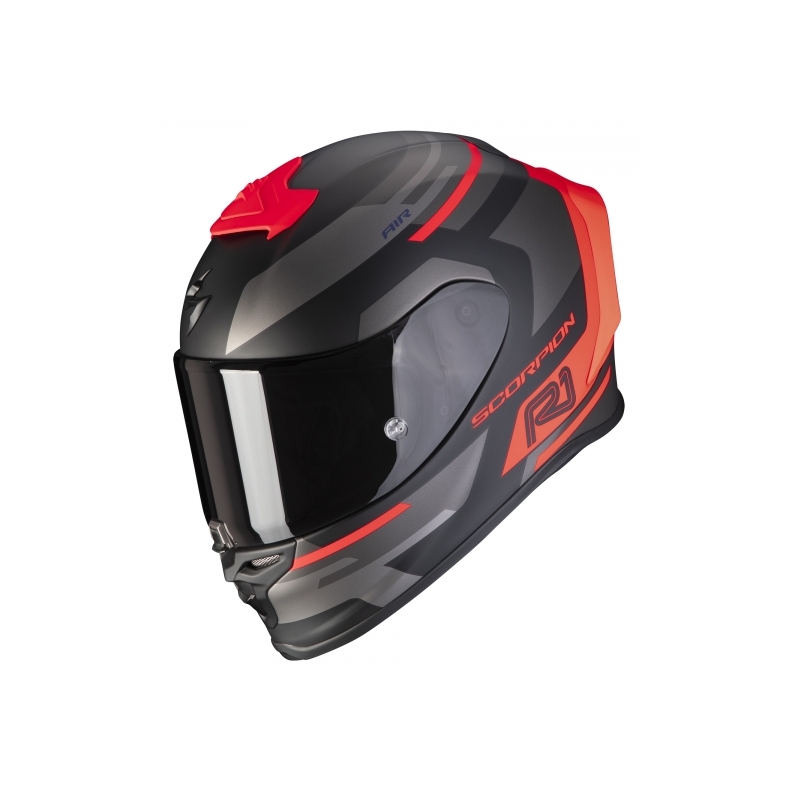 Integralhelm Scorpion EXO-R1 Air Orbis schwarz-rot