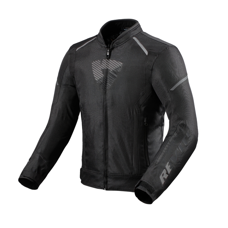 Revit Sprint H2O Motorradjacke schwarz-grau Ausverkauf