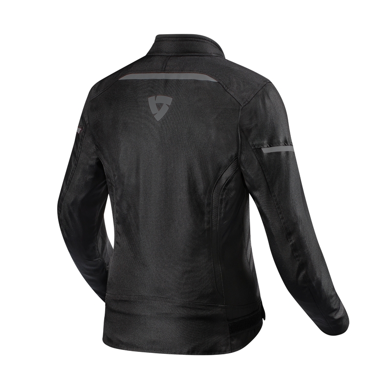 Revit Sprint H2O Motorradjacke für Frauen Schwarz-Grau Ausverkauf