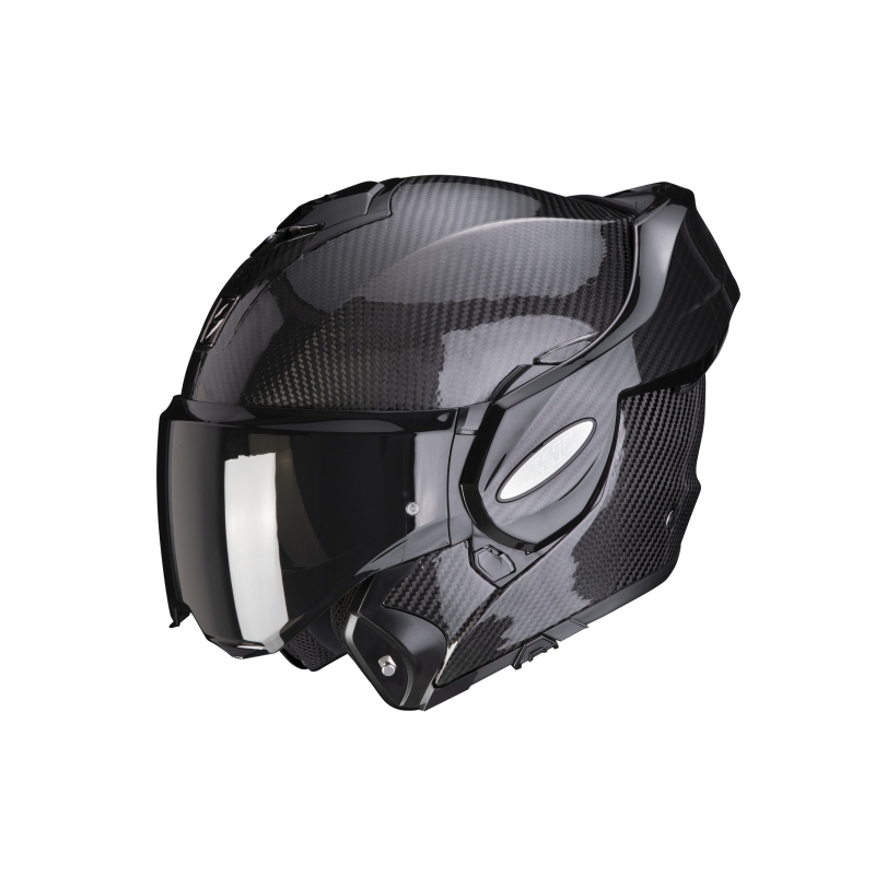 Scorpion EXO-TECH Carbon schwarz glänzend Kipphelm