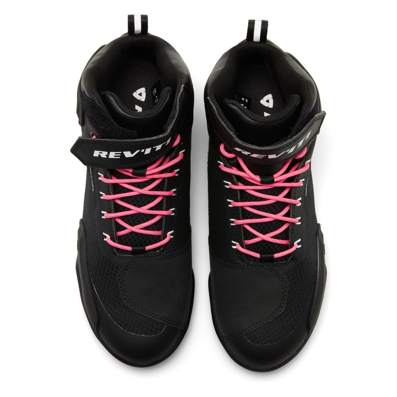 Revit G-Force H2O Motorradstiefel für Frauen in Schwarz und Rosa Ausverkauf