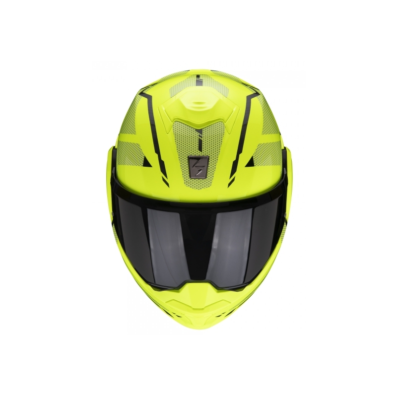 Scorpion EXO-TECH Square fluo gelb tipping Helm