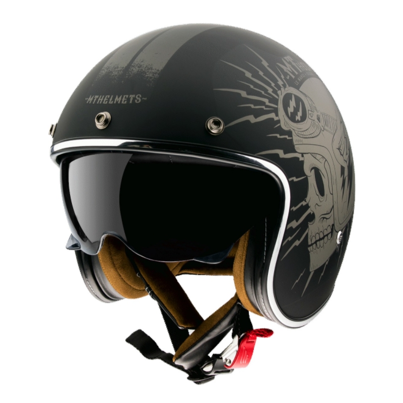 MT LeMans 2 SV Diler Black Open Motorradhelm