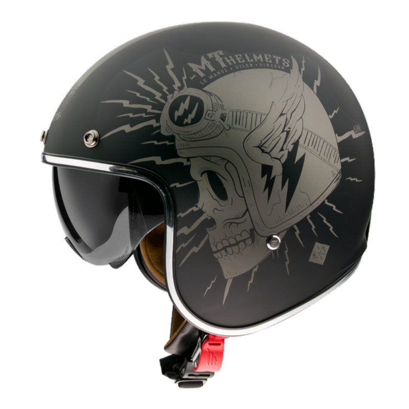 MT LeMans 2 SV Diler Black Open Motorradhelm