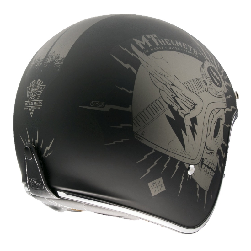 MT LeMans 2 SV Diler Black Open Motorradhelm