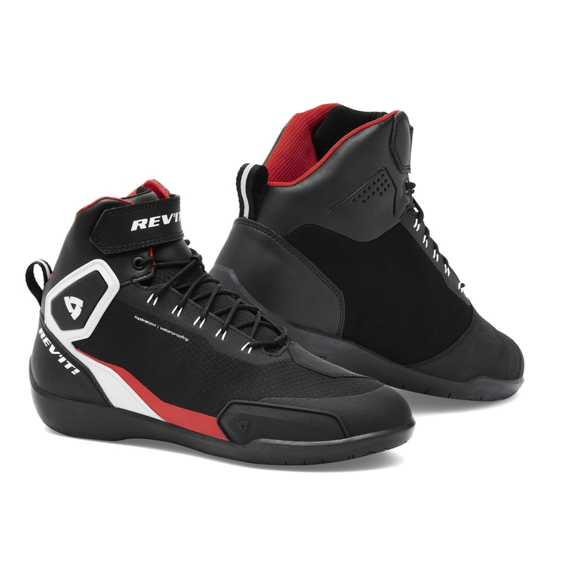 Revit G-Force H2O schwarz-fluorrote Motorradstiefel Ausverkauf