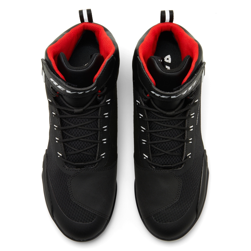 Revit G-Force H2O schwarz-fluorrote Motorradstiefel Ausverkauf