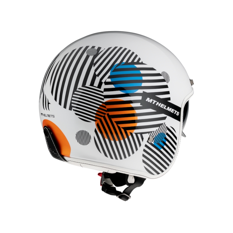 Offener Helm MT LeMans 2 SV Zero Weiß Ausverkauf
