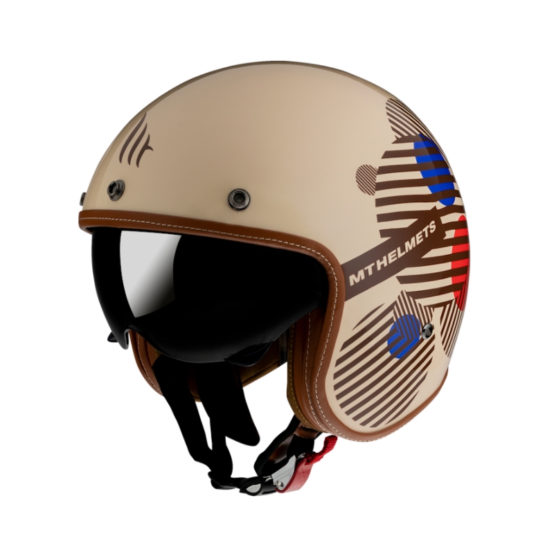 Open Helm MT LeMans 2 SV Zero braun Ausverkauf