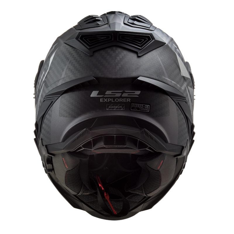Enduro-Helm LS2 MX701 Explorer C Focus schwarz-grau-fluo gelb