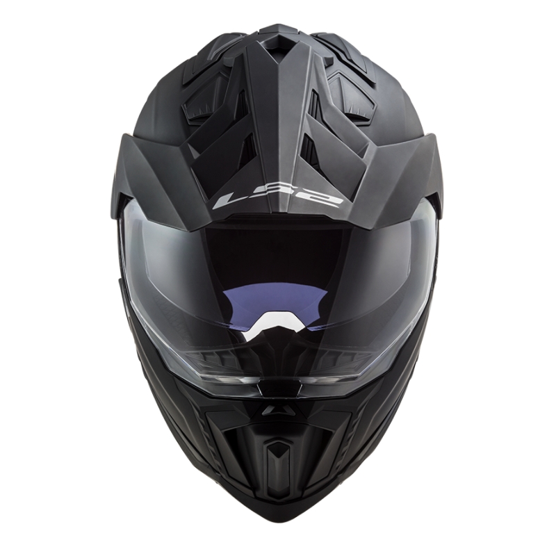 Enduro-Helm LS2 MX701 Explorer Solid Black