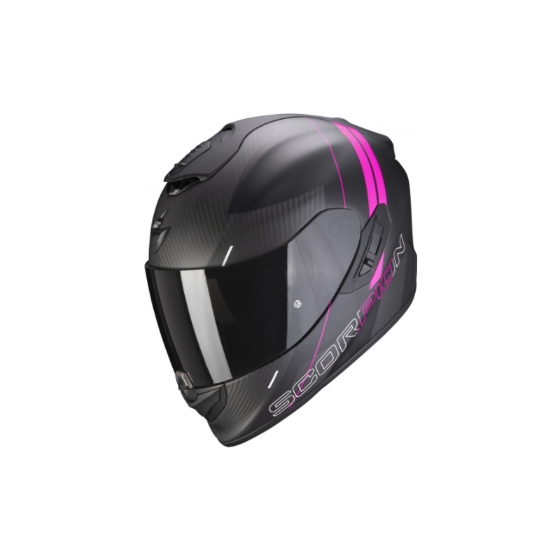 Integralhelm Scorpion EXO-1400 Carbon Air Drik schwarz-rosa