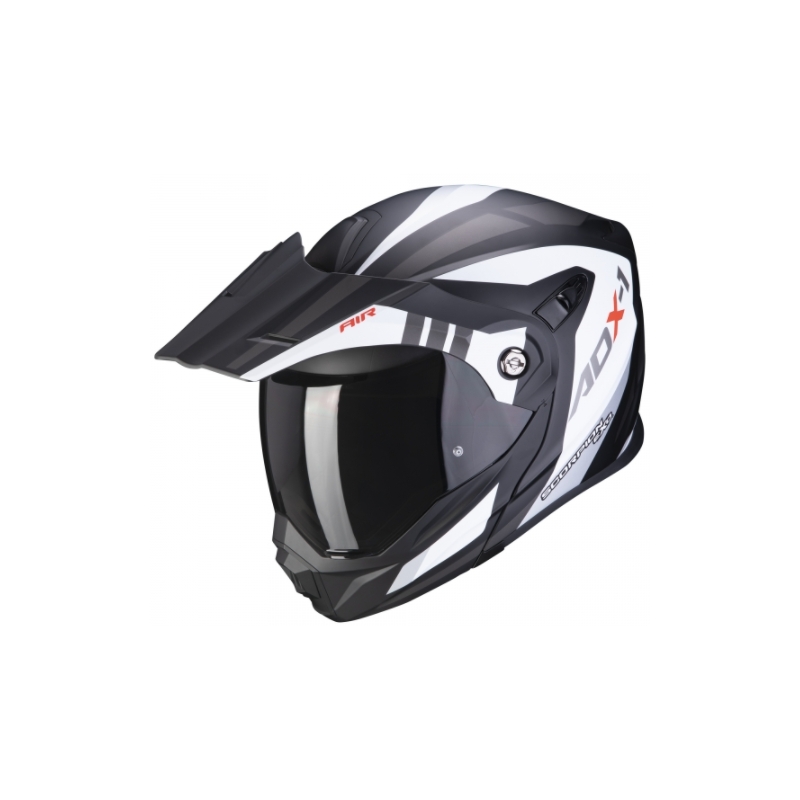 Klappbarer Endurohelm Scorpion ADX-1 Lontano weiß-schwarz