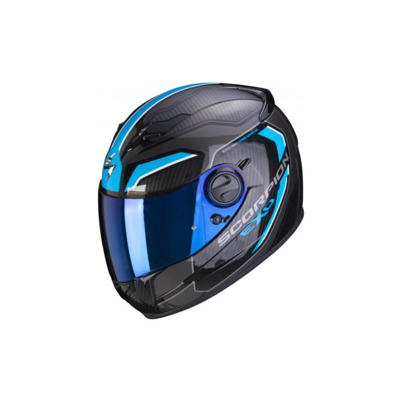 Integralhelm Scorpion EXO-490 Supernova schwarz-blau Ausverkauf