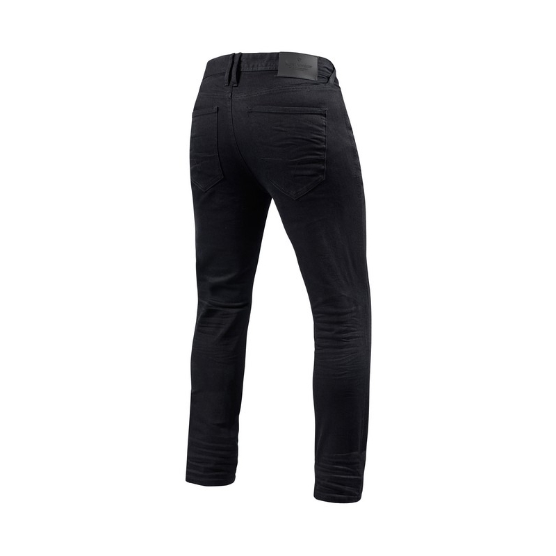 Revit Jackson Schwarze Motorradjeans Ausverkauf