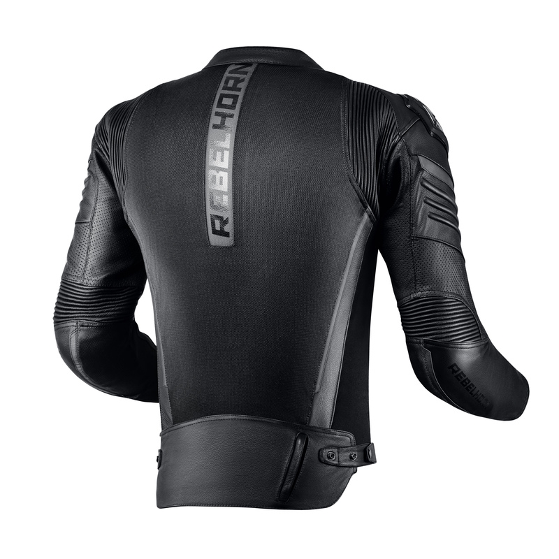 Rebelhorn Vandal Air Schwarze Motorradjacke Ausverkauf