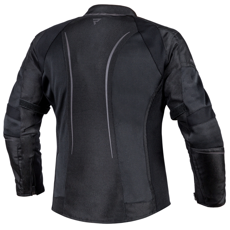 Rebelhorn Flux Damen Motorradjacke Schwarz Ausverkauf