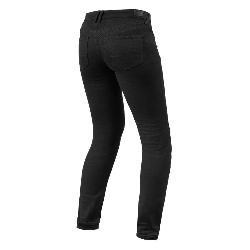 Revit Maple Black Cropped Motorradjeans für Frauen Ausverkauf