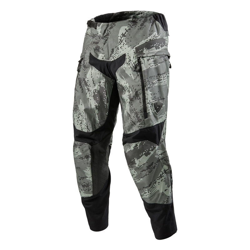 Motocross Hose Revit Peninsula camo grau verlängert