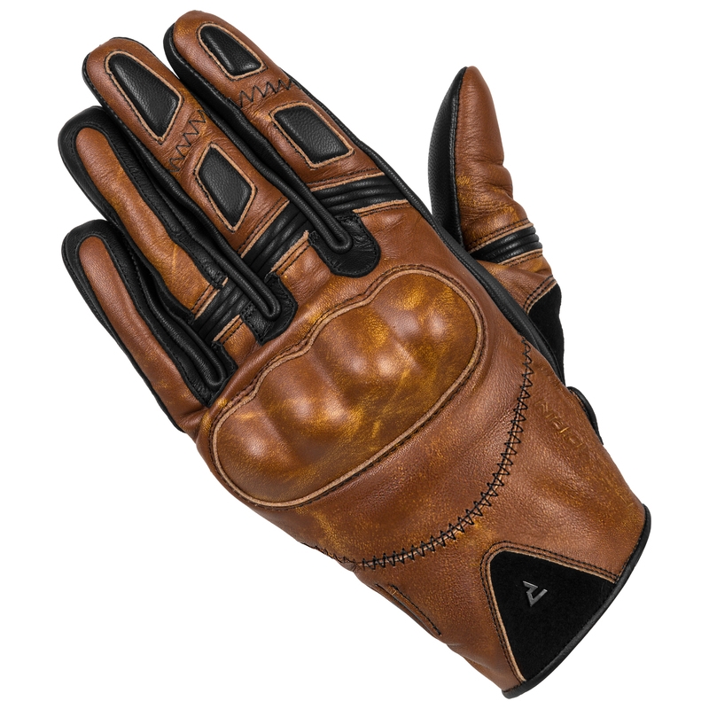 Motorradhandschuhe Rebelhorn Thug II hellbraun Ausverkauf
