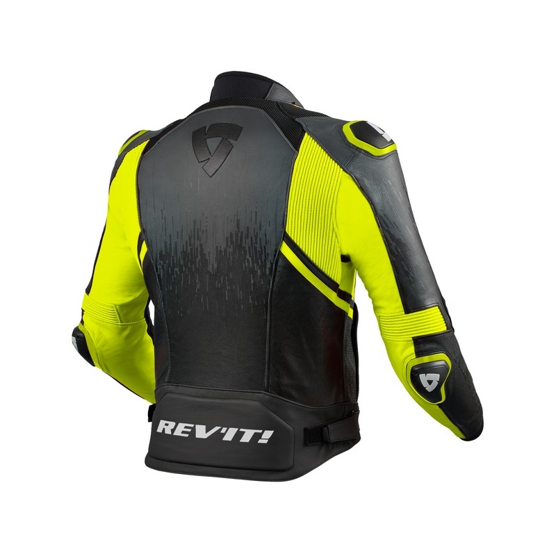 Revit Quantum 2 grau-fluorgelbe Motorradjacke Ausverkauf