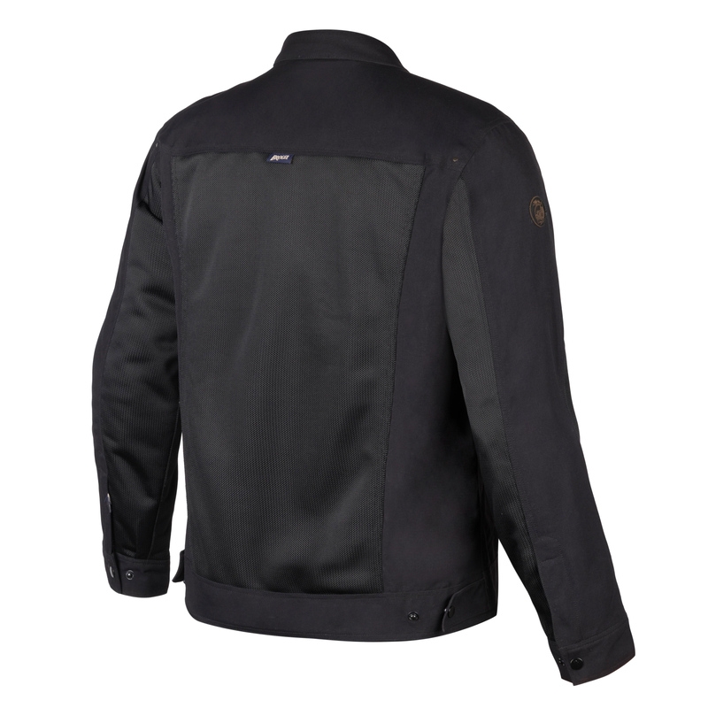 Motorradjacke BROGER California schwarz Ausverkauf