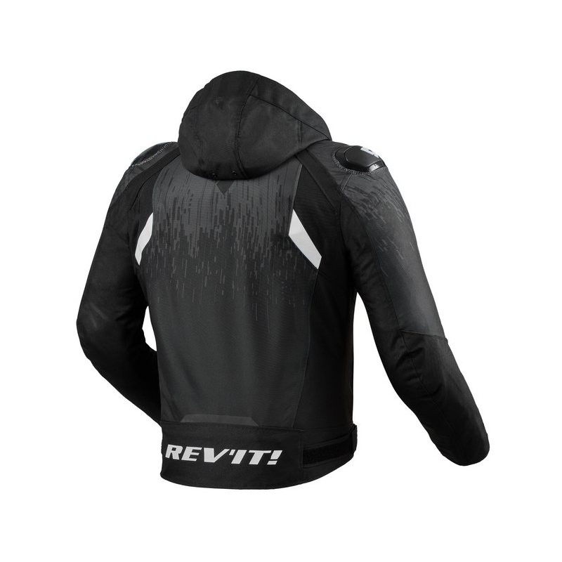 Revit Quantum 2 H2O schwarz-graue Motorradjacke Ausverkauf