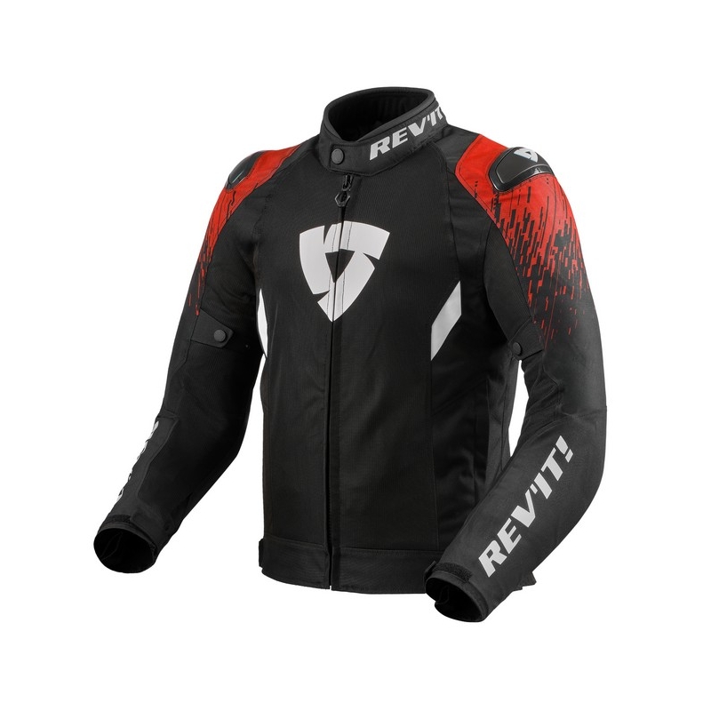 Revit Quantum 2 Air Schwarz/Rot Motorradjacke Ausverkauf