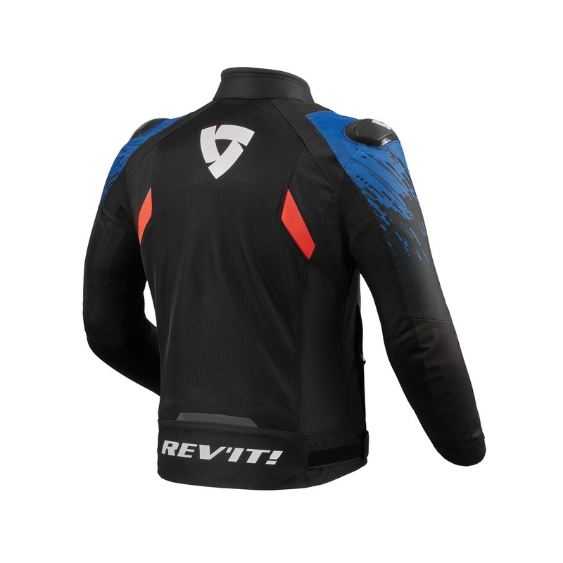 Revit Quantum 2 Air Schwarz-Blau Motorradjacke Ausverkauf