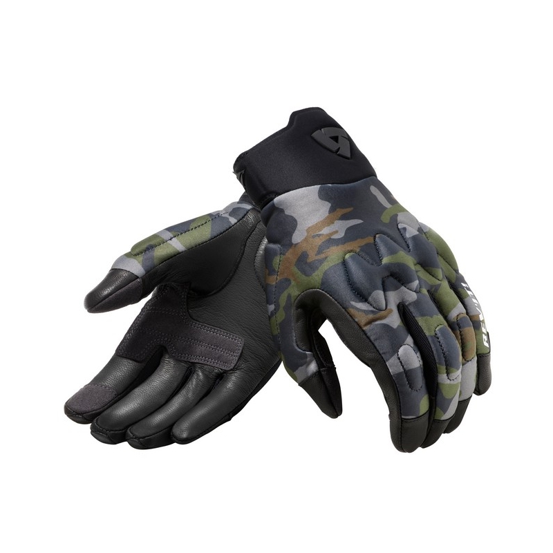Revit Spectrum Motorradhandschuhe camo grün Ausverkauf