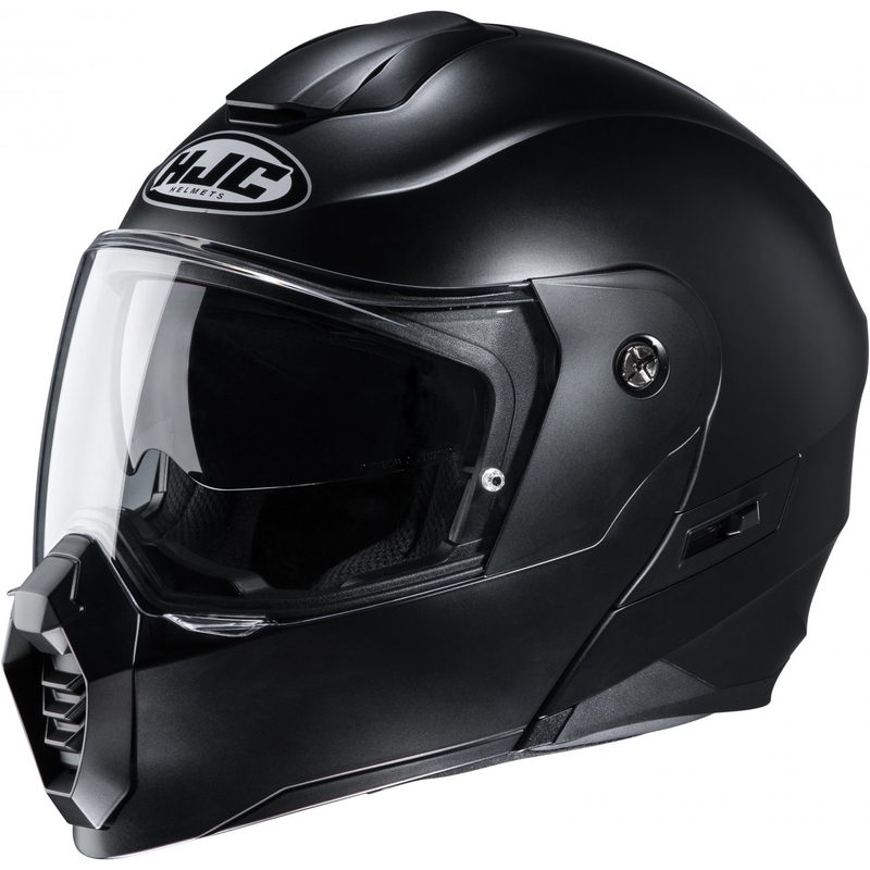 HJC C80 schwarz matt klappbarer Motorradhelm Ausverkauf