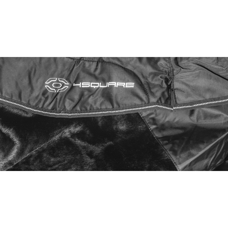 Wasserdichte Fußhülle 4SQUARE schwarz