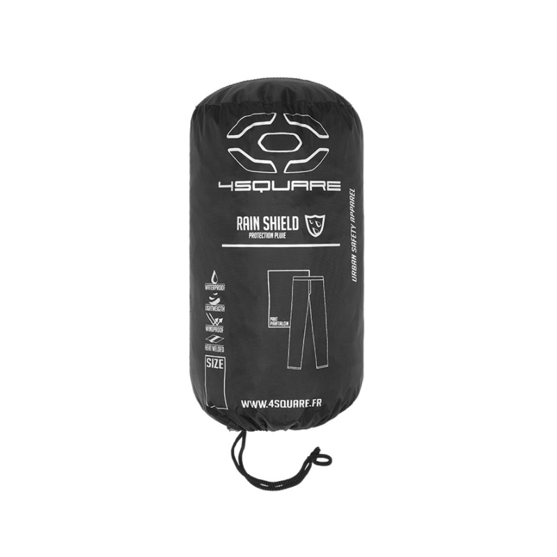 Moto Regenhose 4SQUARE Flood schwarz