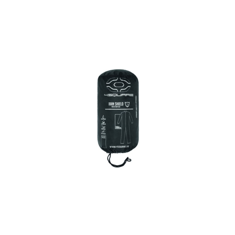 4SQUARE Basic Regenanzug schwarz Ausverkauf