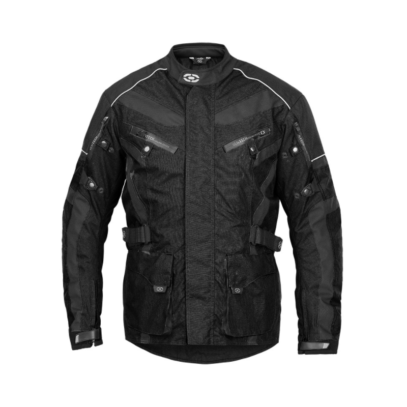 Motorradjacke 4SQUARE Discovery schwarz Ausverkauf