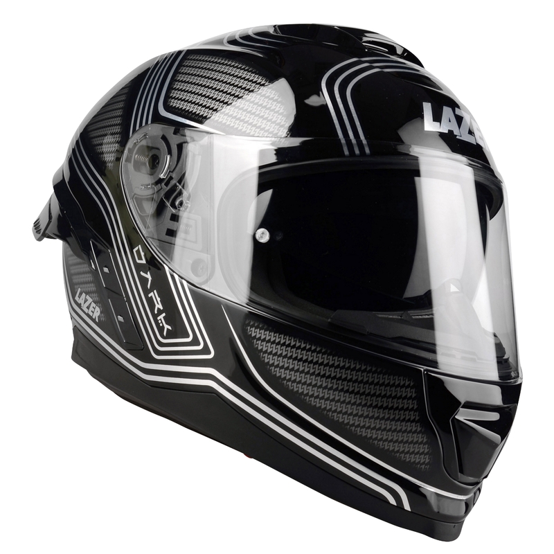 Lazer Rafale SR Darkside schwarz-grau Integral Motorradhelm